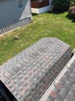 New shingles on shed